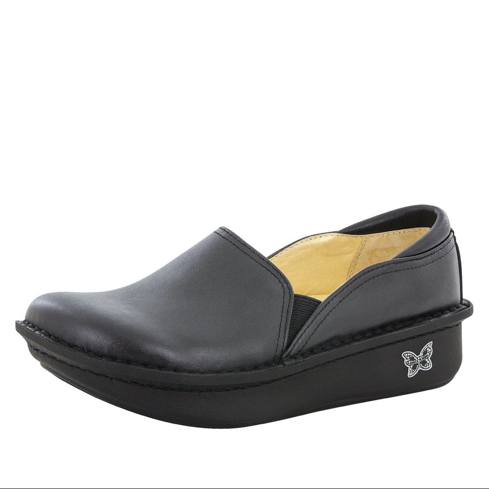 Alegria Debra Black Nappa Shoe